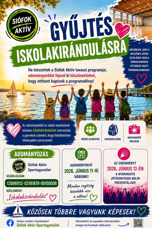 SIÓFOK AKTÍV – JÓTÉKONYSÁGI NAPOK